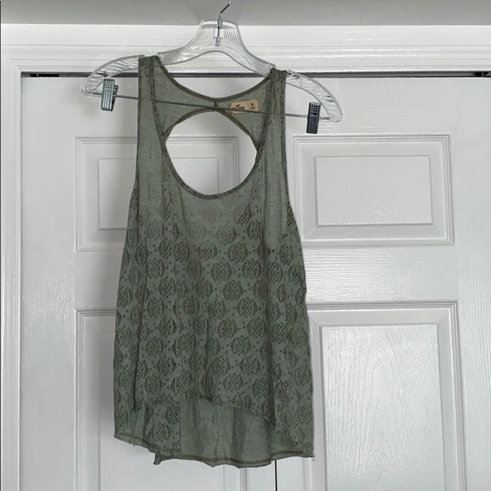 Light green tank top
